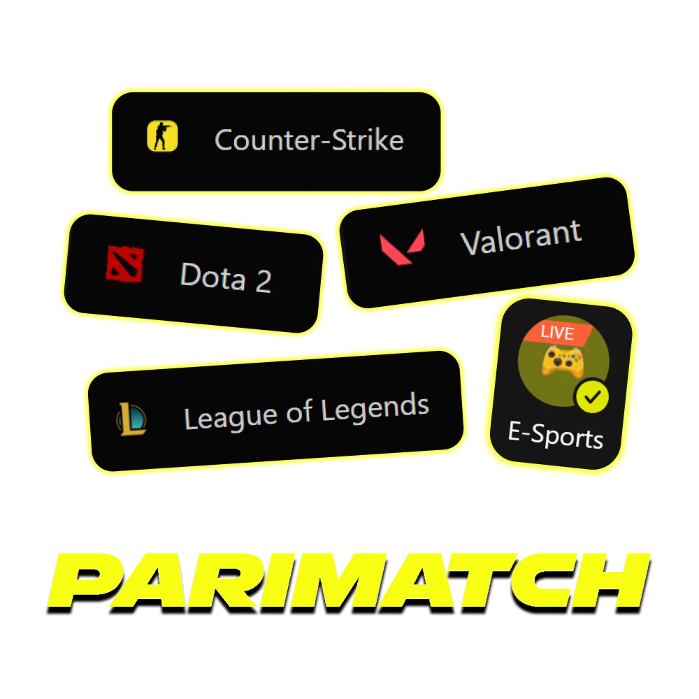 Parimatch India website offers the best eSports betting.