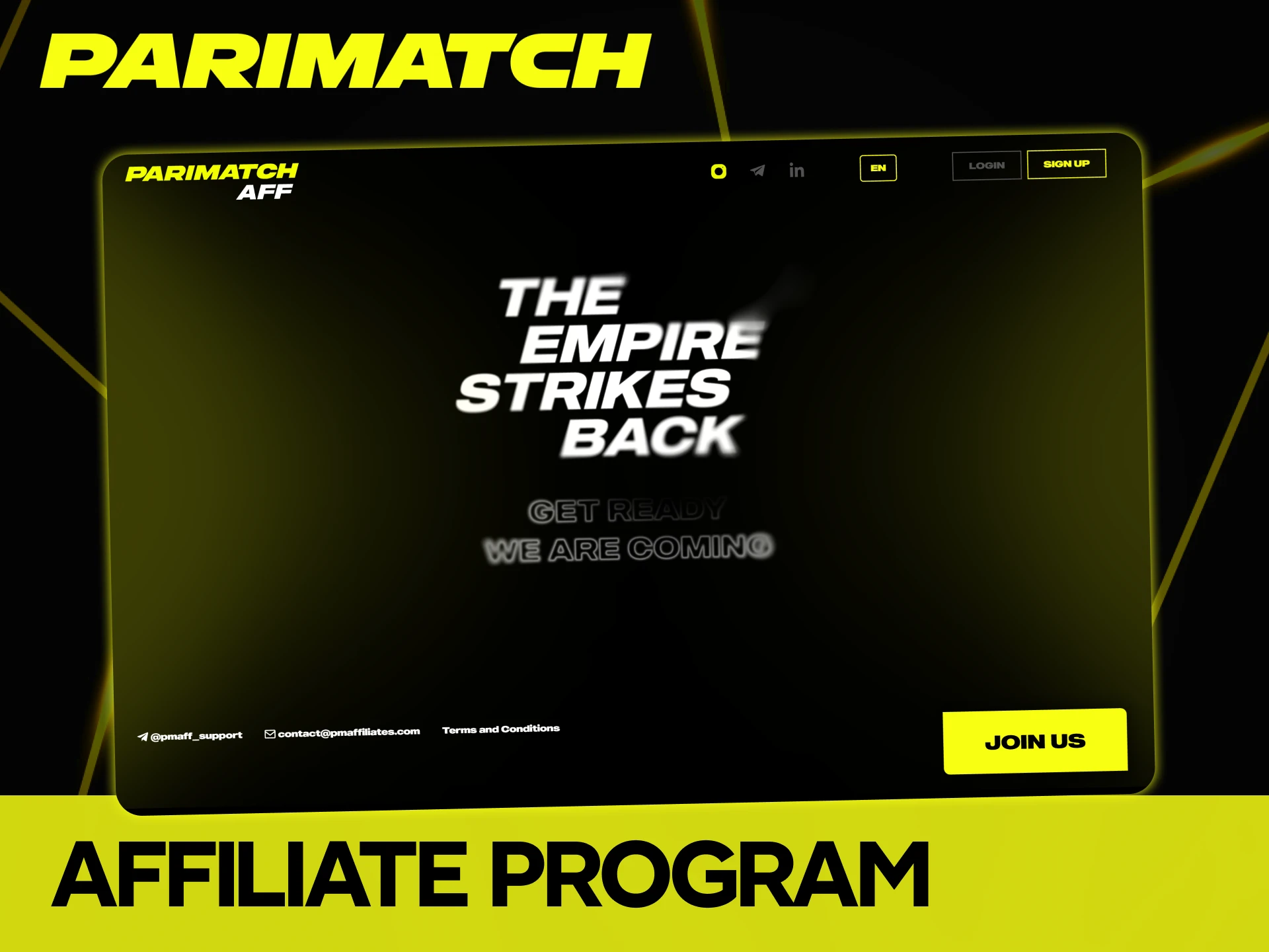 Start earning money with Parimatch Affiliate Program.