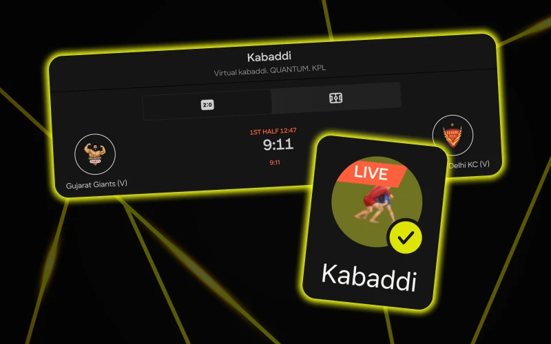 You can see fast kabaddi odds updates at Parimatch.