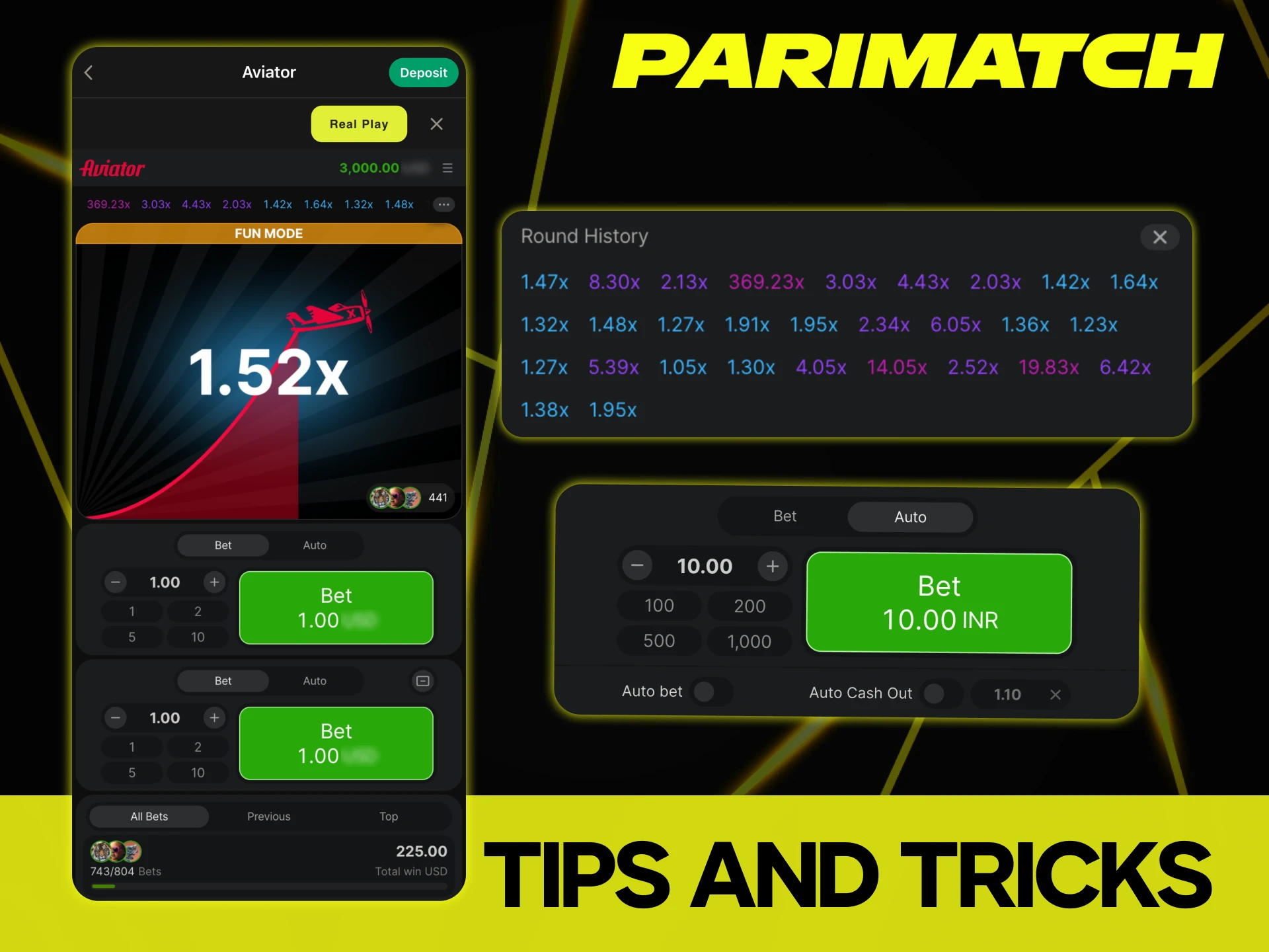 Play strategically to succeed on Aviator at Parimatch.
