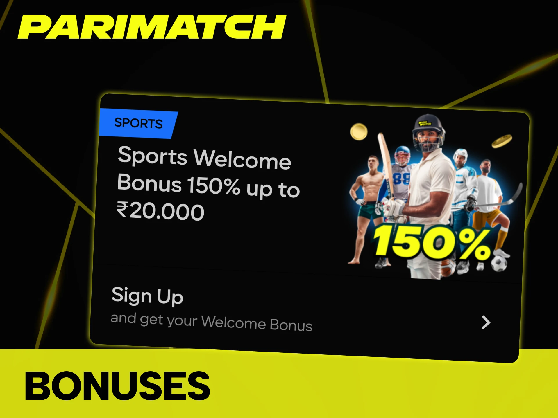 Increase your chances of winning with Parimatch virtual sports bonus.