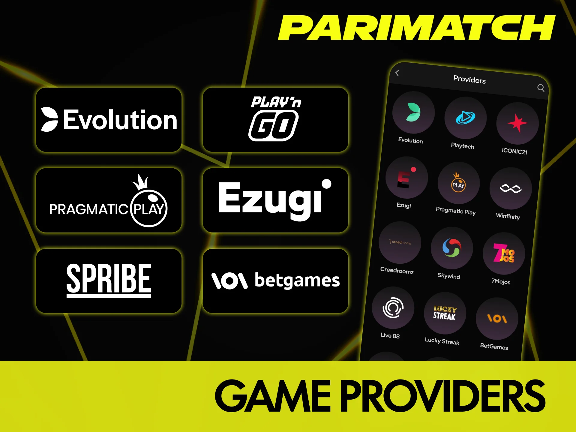 Play trusted casino games from top providers on Parimatch today.
