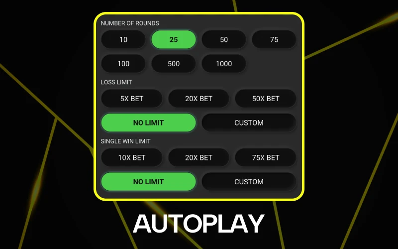 Set the Plinko game to play automatically at Parimatch.